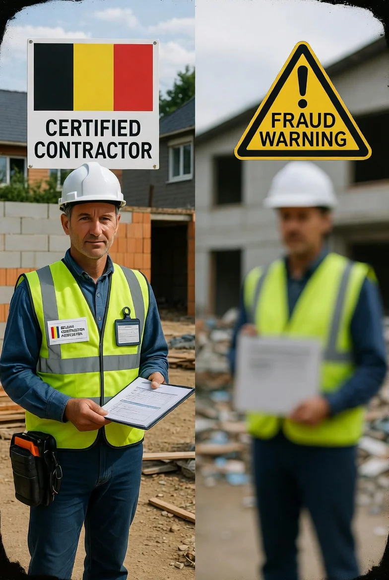 Wie man einen falschen Handwerker in der Wallonie 2026 erkennt: 10 Warnsignale