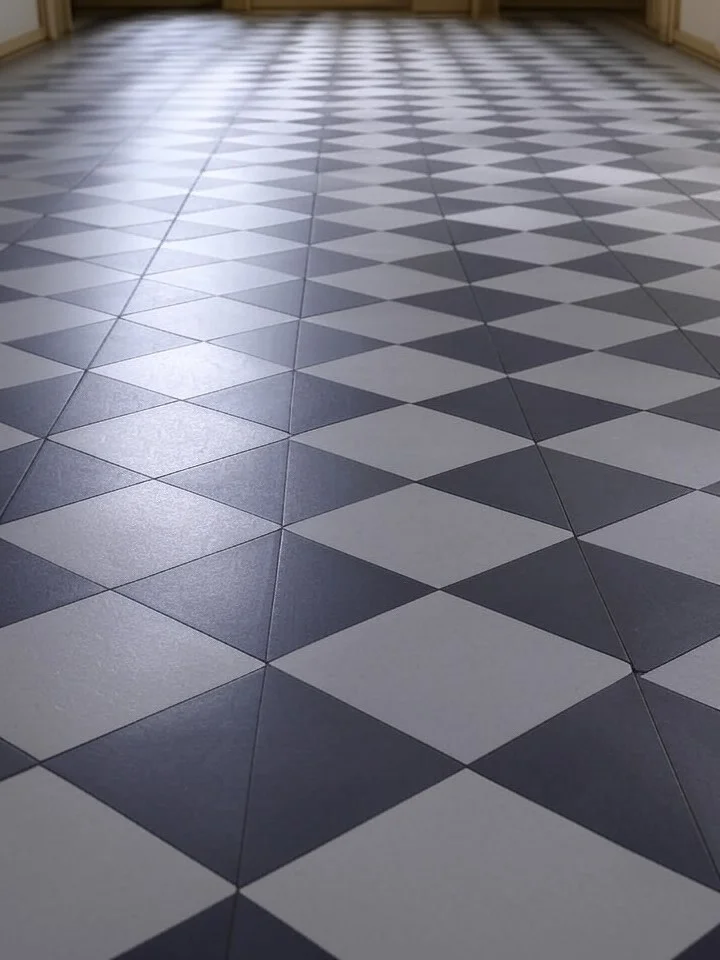 Carreleur au travail