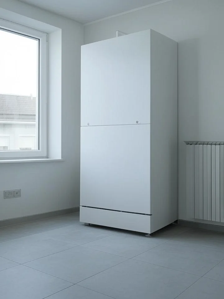 Entretien de chaudière par un technicien