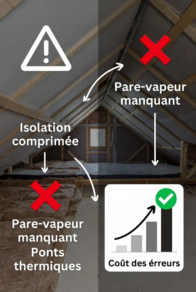 Die 7 TÖDLICHEN Fehler bei der Dachdämmung vermeiden