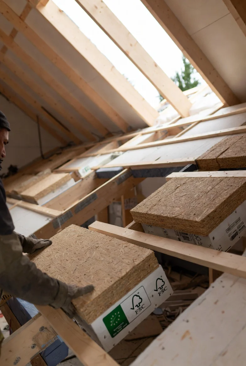 Dachdämmung aus Holzfaser: die ökologische Alternative 2026