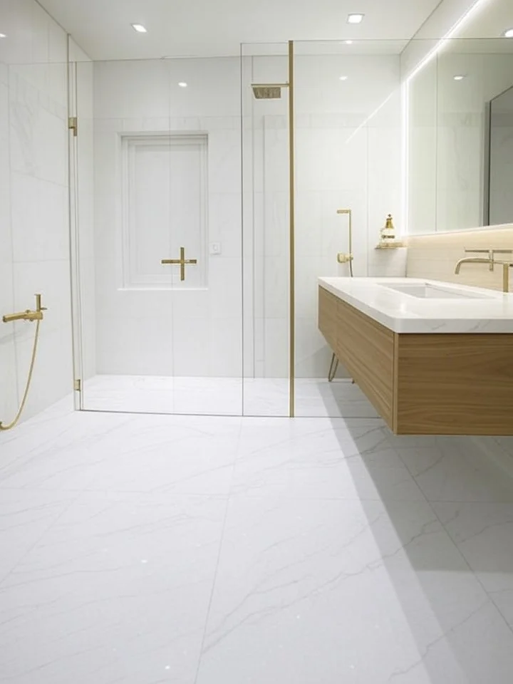 Salle de bain en cours de rénovation