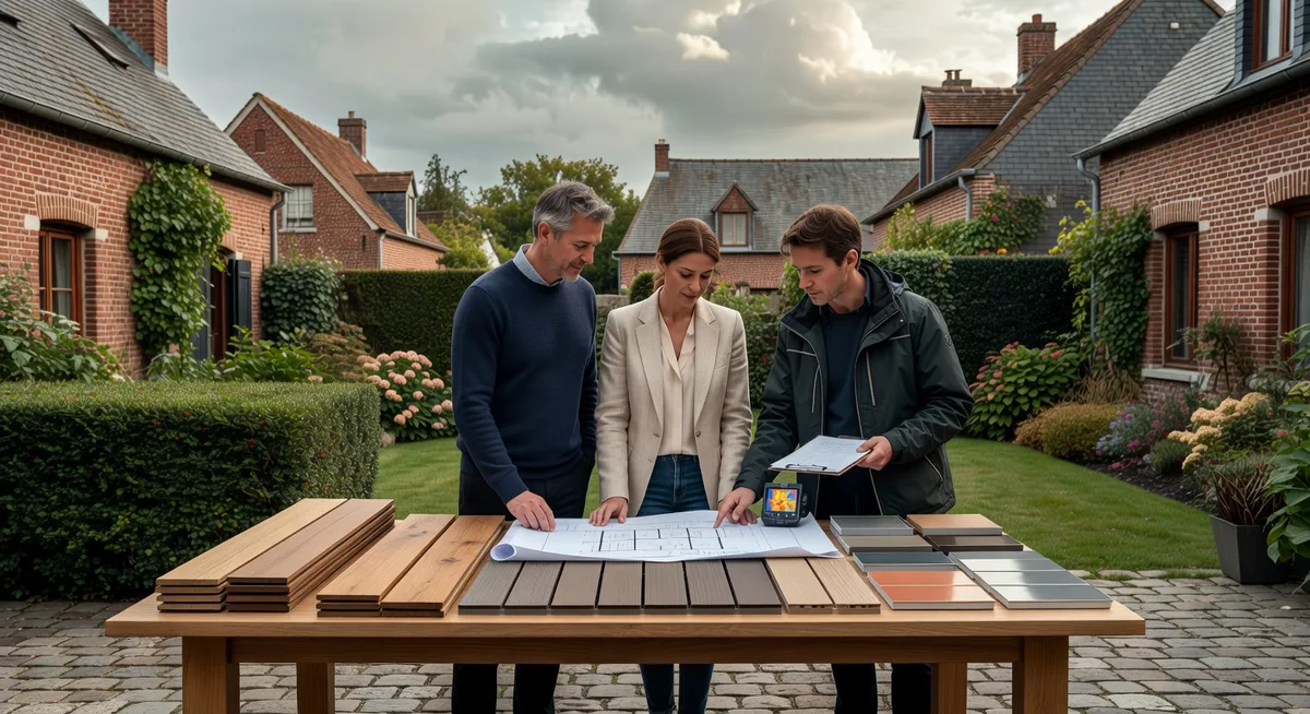 Construire une terrasse : bois, composite ou carrelage ? Comparatif 2026