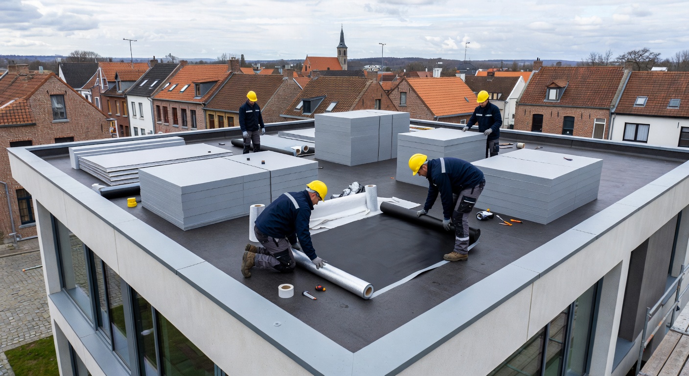 Flachdachdämmung Raeren: Preis und Techniken 2026