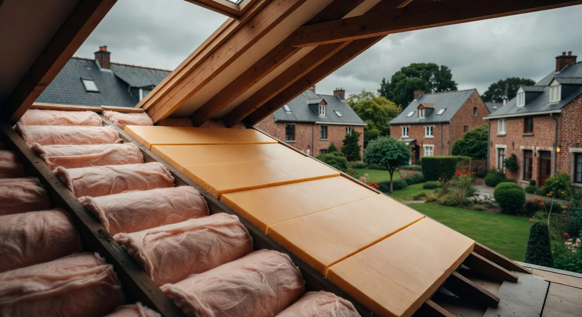 Isolation des combles : laine de verre ou polyuréthane ? Comparatif 2026