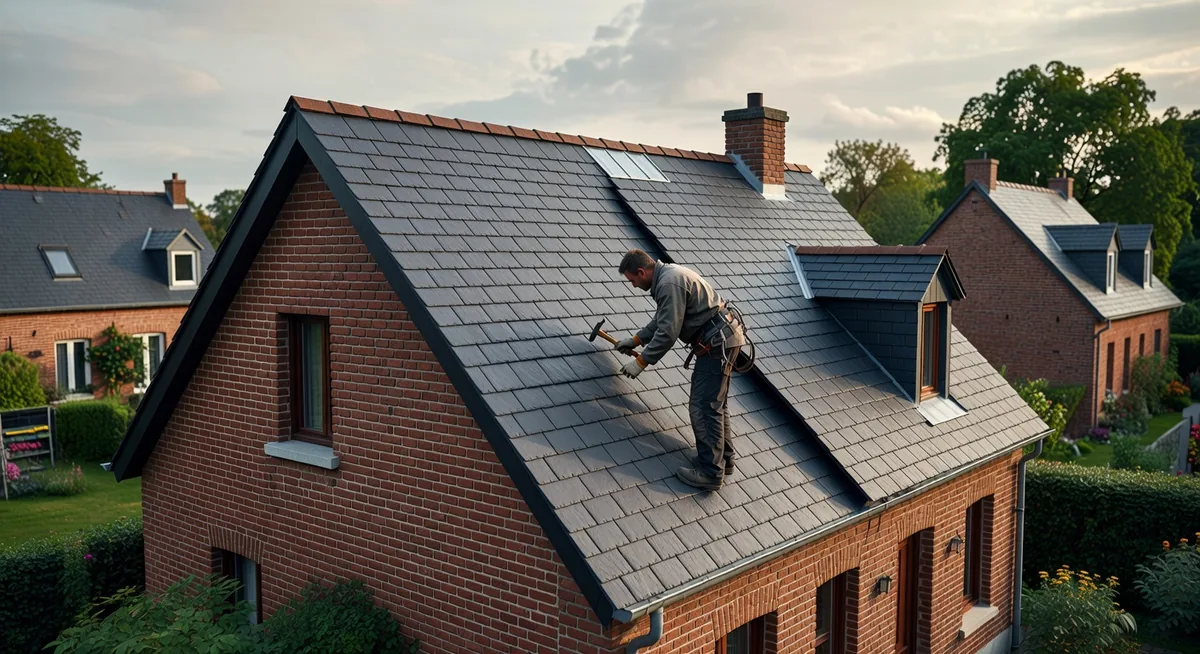 Prix rénovation toiture en Wallonie 2026 : ardoise, tuile, zinc
