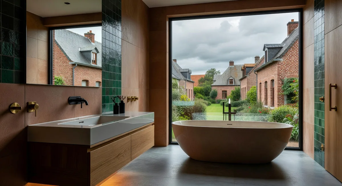 Rénovation salle de bain complète en Wallonie 2026 : budget, tendances et primes